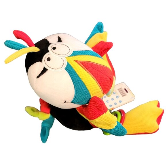 Dolce Puffin Plush Animal Activity Plush STEM Toy for Babies and Toddlers NEW - Picture 1 of 8
